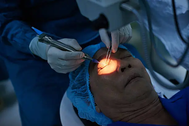 Retinal detachment surgery